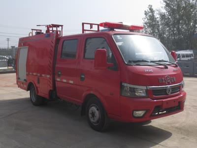 東風(fēng)途逸雙排水罐消防車(1噸）